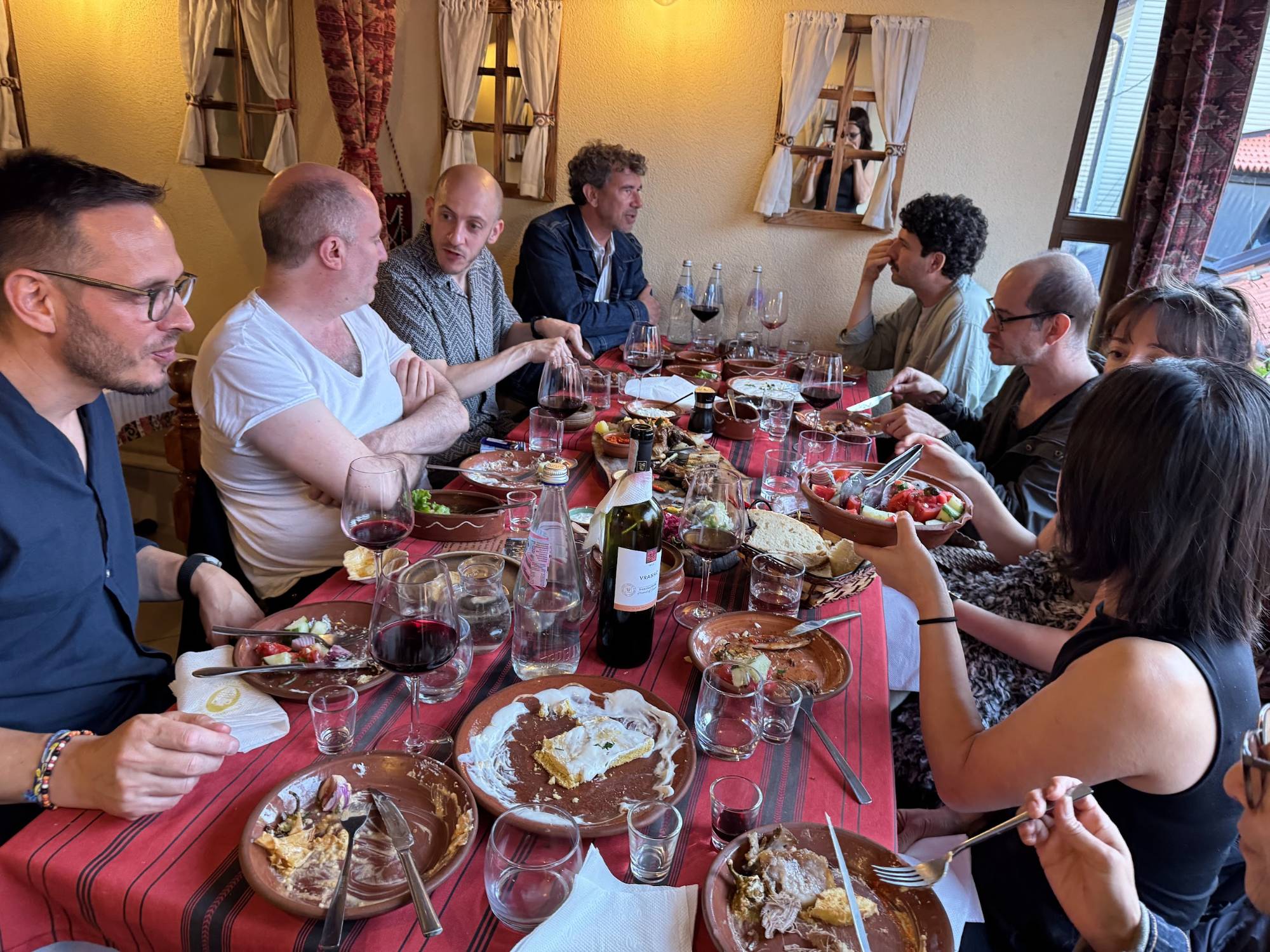 Dinner at Hani i Vjeter