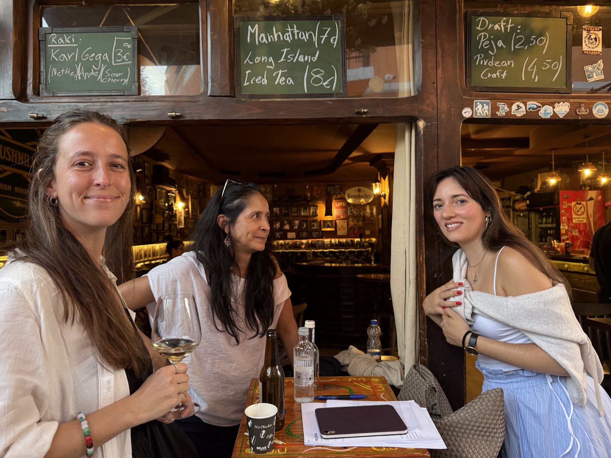 Reading at the salon