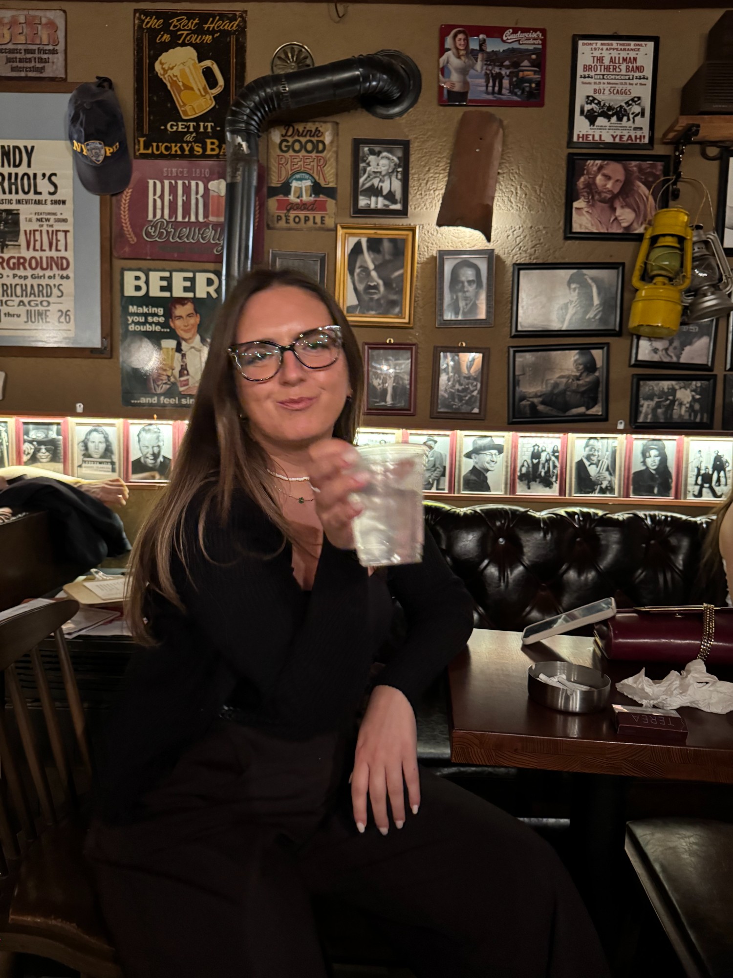 Reading at the salon